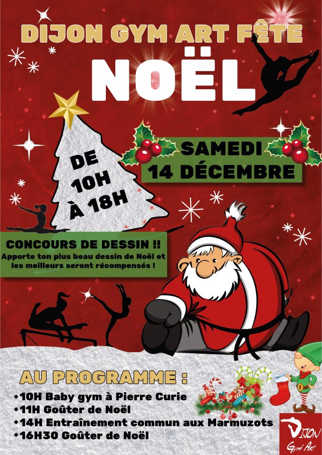 dijon gym art fete noel