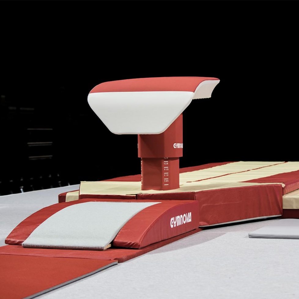 GOPLUS Barre de Gymnastique avec Largeur et Hauteur Réglables, Barre Double avec Base Stable